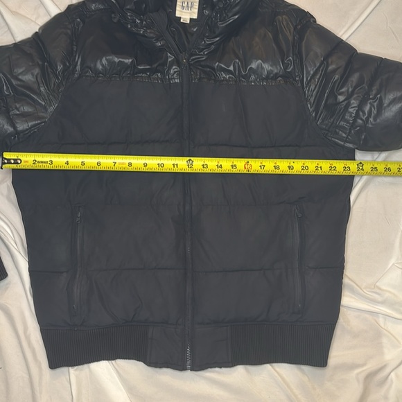 Gap black puffer jacket men’s size L - Picture 4 of 6